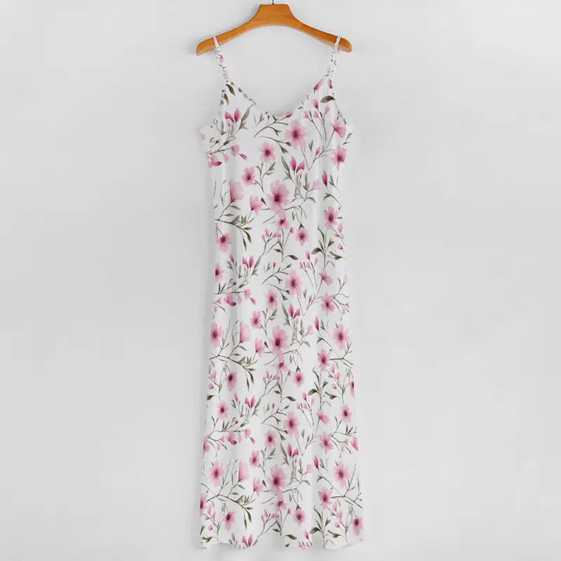 Floral print slip dress from Boho Dress Bliss for comfy stylish vibes and fun fashion