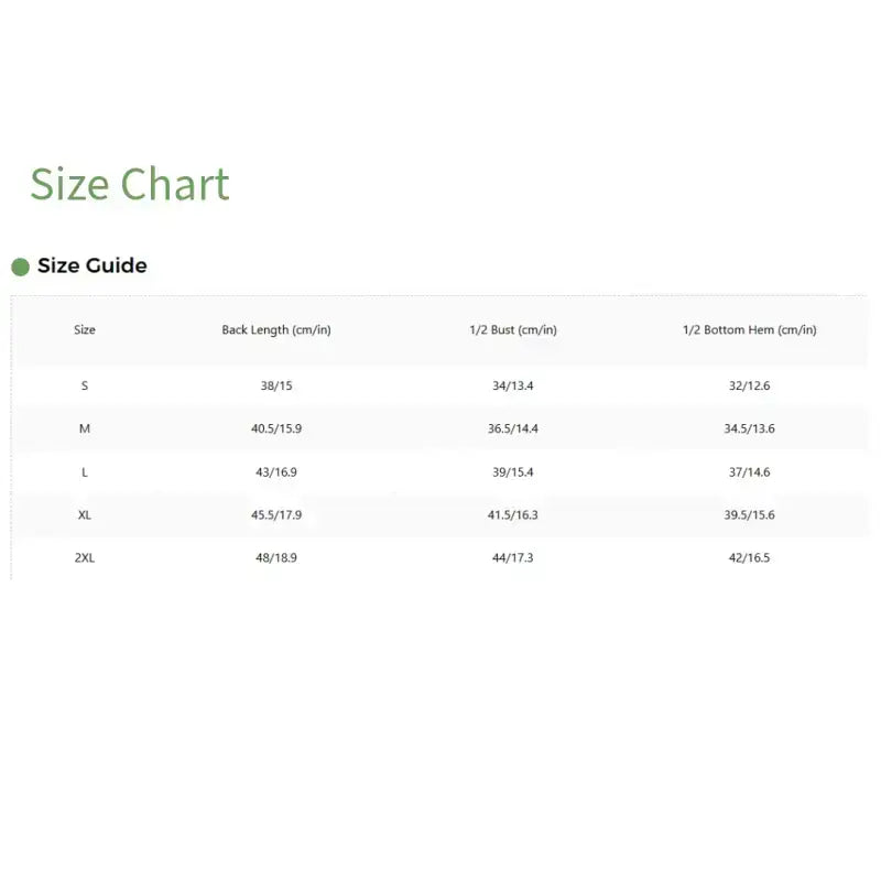 Clothing size chart for the Purple Floral Coquette Cami top to find your perfect fit