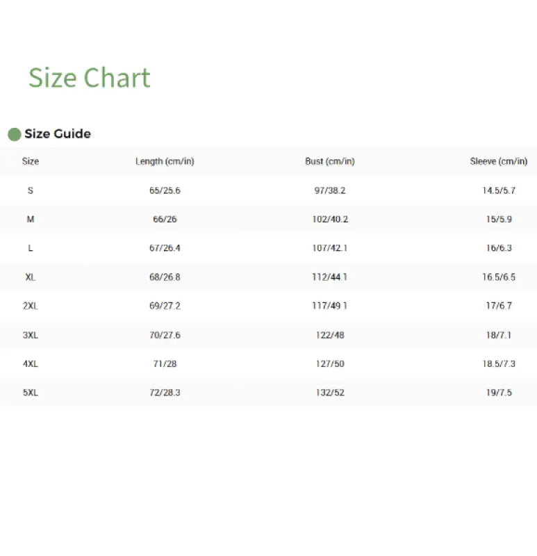 Clothing size chart for Relax in Comfort Bohemian Floral Print V-Neck Tee