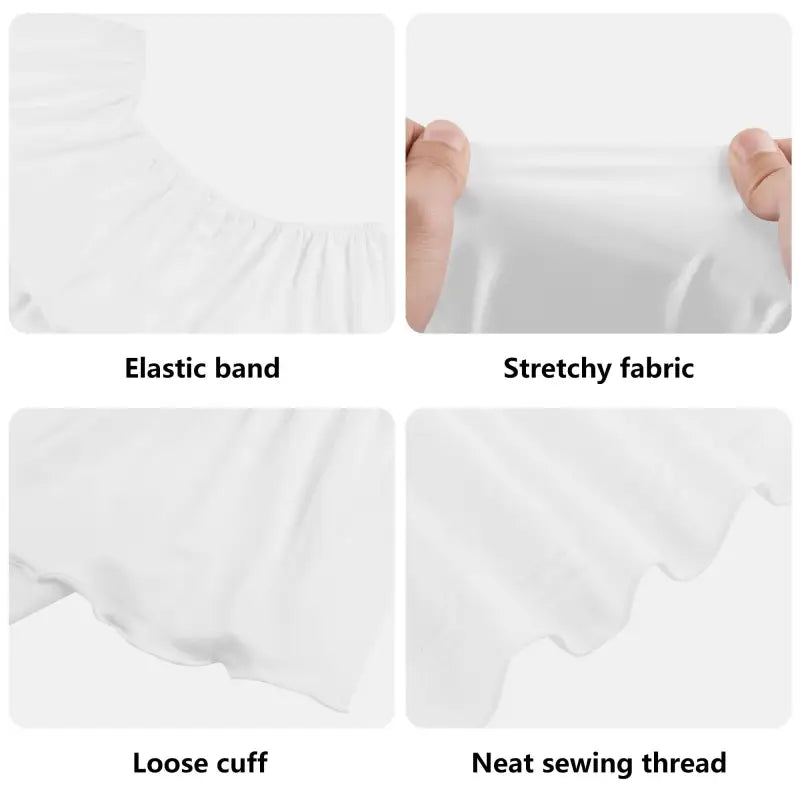 White stretchy fabric highlights the comfort of this Women’s Hawaiian Shoulder Maxi Dress