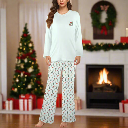 Snuggle up in Cozy Blue Christmas Pajamas to boost your holiday spirit.