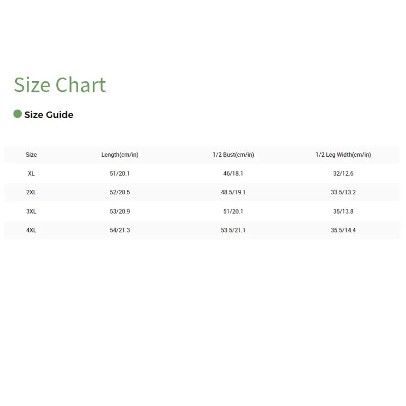 Size chart for Floral One-Piece Swimsuit, from XL to 4XL, perfect for plus-size beach babes