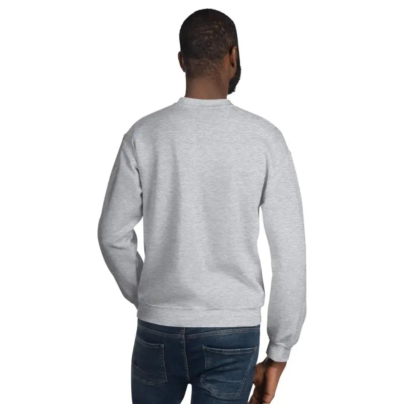 Light gray crewneck sweatshirt showcasing cute snowman Christmas design, perfect for cozy vibes