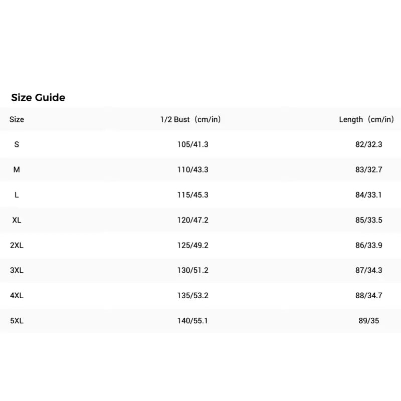 Golf skirt size chart for boho style golf skirts with pockets