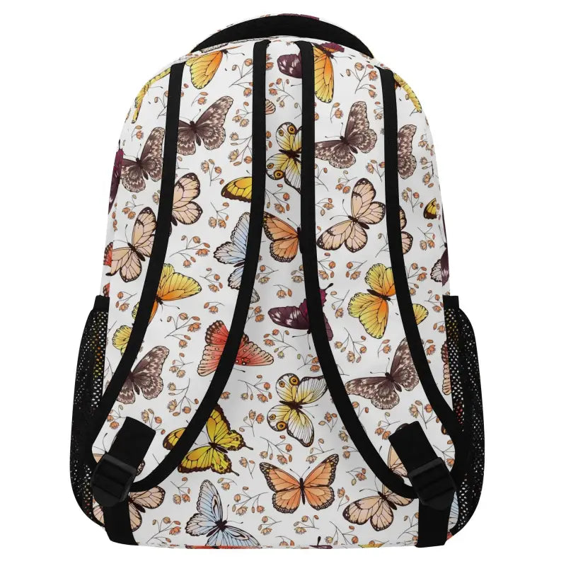 Personalized Butterfly Backpack with vibrant butterfly print for stylish scholars