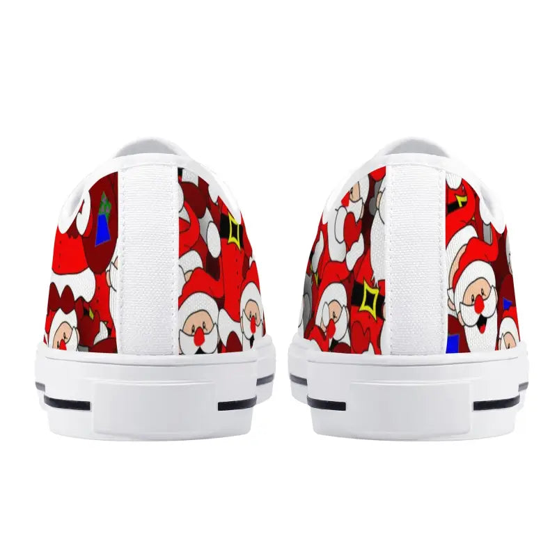 Festive Santa Christmas sneakers perfect for holiday cheer and comfy style